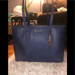 Michael Kors Large Top Zip Saffiano Leather Tote